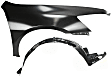 2003-2007 Honda Accord - 2-Piece Kit, Front, Passenger Side Fender, 4-Door, Sedan, Except Hybrid, Mexico or USA Built Vehicle, Includes (1) Fender and (1) Fender Liner