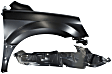 2-Piece Kit, Front, Passenger Side Fender, Includes (1) Fender and (1) Fender Liner