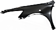 2-Piece Kit, Front, Passenger Side Fender, 2-Door, Coupe, Includes (1) Fender and (1) Fender Liner