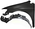 2-Piece Kit, Front, Driver Side Fender, For Models Without Antenna Hole, Includes (1) Fender and (1) Fender Liner