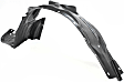 2-Piece Kit, Front, Driver Side Fender, For Models Without Antenna Hole, Includes (1) Fender and (1) Fender Liner