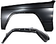 1985 Jeep Wagoneer - 2-Piece Kit Front, Driver Side Fender, Includes (1) Fender and (1) Wheelhouse