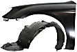 2-Piece Kit, Front, Driver Side Fender, Includes (1) Fender and (1) Fender Liner