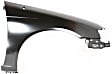 2-Piece Kit, Front, Passenger Side Fender, Includes (1) Fender and (1) Fender Liner