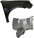 2-Piece Kit, Front, Passenger Side Fender, Includes (1) Fender and (1) Fender Liner