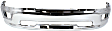 2009-2010 Dodge Ram 1500 - 3-Piece Kit, Front, Upper Textured Bumper Cover, For Models Without Sport Package, Includes (1) Bumper, (1) Bumper Cover, and (1) Valance