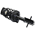 2012 Nissan Sentra - 10-Piece Kit Front, Driver and Passenger Side Suspension Kit, 4-Wheel ABS,  Includes (2) Control Arm, (2) Loaded Strut, (2) Sway Bar Link, (2) Tie Rod End, and (2) Wheel Hub
