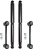 4-Piece Kit Suspension Kit, Includes (2) Sway Bar Link and (2) Shock Absorber and Strut Assembly