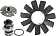 1994 BMW 325is Base - 3-Piece Kit Cooling System Service Kit, 11/420mm  Includes (1) Fan Clutch, (1) Radiator Fan Blade, and (1) Water Pump