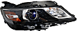 2018 Chevrolet Impala - 3-Piece Kit Driver and Passenger Side Halogen Headlight, With bulb(s), 1st Design, OE Replacement,  Includes (1) Bumper Cover and (2) Headlight