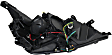 2018 Chevrolet Impala - 3-Piece Kit Driver and Passenger Side Halogen Headlight, With bulb(s), 1st Design, OE Replacement,  Includes (1) Bumper Cover and (2) Headlight