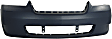 2007 Chevrolet Malibu - 3-Piece Kit Front Primed Bumper Cover,  Includes (1) Bumper Cover and (2) Headlight