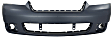 3-Piece Kit, Front, Lower Primed Bumper Cover, Includes (1) Bumper Cover and (2) Headlight