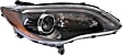 2011-2014 Chrysler 200 - 3-Piece Kit Driver and Passenger Side Halogen Headlight, With bulb(s), OE Replacement, Includes (1) Bumper Cover and (2) Headlight
