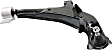 6-Piece Kit Front, Driver and Passenger Side, Lower Control Arm Kit, Includes (2) Control Arm and (4) Tie Rod End