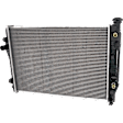 2000 Pontiac Firebird Trans Am - 3-Piece Kit A/C Condenser, 5.7L 8Cyl,  Includes (1) A/C Condenser, (1) Cooling Fan Assembly, and (1) Radiator