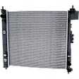 2-Piece Kit A/C Condenser, includes (1) A/C Condenser and (1) Radiator, 2.0L/2.5L/3.6L Eng., 4 and 6 Cyl.