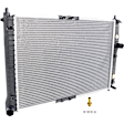 2007 Pontiac Wave - 2-Piece Kit A/C Condenser, 1.6L 4Cyl,  Includes (1) A/C Condenser and (1) Radiator