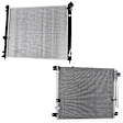 2-Piece Kit A/C Condenser, includes (1) A/C Condenser and (1) Radiator, 4.6L Eng., 8 Cyl.