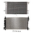 2013 Cadillac XTS - 2-Piece Kit A/C Condenser, 3.6L 6Cyl,  Includes (1) A/C Condenser and (1) Radiator