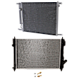2009 Chevrolet Aveo5 LT - 2-Piece Kit A/C Condenser, 1.6L 4Cyl,  Includes (1) A/C Condenser and (1) Radiator