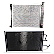 2-Piece Kit A/C Condenser, includes (1) A/C Condenser and (1) Radiator, 4.3L Eng., 6 Cyl.