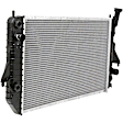 2002 Chevrolet Astro - 2-Piece Kit A/C Condenser, For Models With Rear Air Conditioning, 4.3L 6Cyl,  Includes (1) A/C Condenser and (1) Radiator