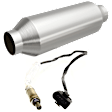 KIT-081223-216 2-Piece Kit Catalytic Converter, 2.8L, 6Cyl, CARB and Federal EPA Standards, 50-state Legal, Includes (1) Catalytic Converter and (1) Oxygen Sensor