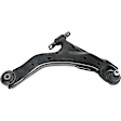 4-Piece Kit Front, Driver and Passenger Side, Lower Control Arms, Includes (2) Control Arm and (2) Tie Rod End