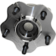 2-Wheel Set Wheel Hub, 5 Lugs, With Bearing, AWD, 2.5L, 4Cyl, Includes (2) Wheel Hub and (2) Sway Bar Link