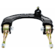 10-Piece Kit Front, Driver and Passenger Side, Upper and Lower, Inner and Outer Control Arm Includes (2) Ball Joint, (4) Control Arm, and (4) Tie Rod End