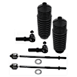 6-Piece Kit Steering Rack Boot, without Variable Assist, 6-Piece Kit,  Includes (2) Steering Rack Boot and (4) Tie Rod End
