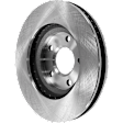 2-Wheel Set Front, Driver and Passenger Side Wheel Hub, 5 Lugs, With Bearing, With Sensor, FWD, includes (2) Brake Disc, (1) Brake Pad Set, and (2) Wheel Hub