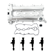 5-Piece Kit Valve Cover, 2.4L, 4Cyl Includes (4) Ignition Coil and (1) Valve Cover