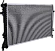 2012 Volkswagen Jetta S - 2-Piece Kit Radiator, 2.5L 5Cyl, Sedan,  Includes (1) A/C Condenser and (1) Radiator