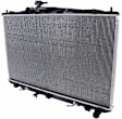 2-Piece Kit Radiator, 6 cyl., 3.5L Engine