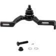 12-Piece Kit Front, Driver and Passenger Side, Upper Control Arms, Includes (2) Ball Joint, (2) Control Arm, (2) Shock Absorber, (2) Sway Bar Link, and (4) Tie Rod End