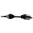 4-Piece Kit Front, Driver and Passenger Side Axle Assembly, New Kit, includes (2) Axle Assembly and (2) Wheel Hub