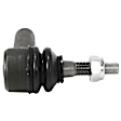 3-Piece Kit Steering Rack, With Hydraulic Power, includes (1) Steering Rack and (2) Tie Rod End