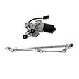 2-Piece Kit Wiper Linkage, Includes (1) Wiper Motor and (1) Wiper Linkage