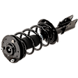 4-Piece Kit Front, Driver and Passenger Side Fully Loaded Strut, Includes (2) Shock Absorber and Strut Assembly and (2) Sway Bar Link