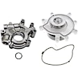 2-Piece Kit Oil Pump, Includes (1) Oil Pump and (1) Water Pump
