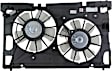 2012 Lexus CT200h - 2-Piece Kit Radiator Fan 1.8L 4Cyl, Dual fan,  Includes (1) Radiator and (1) Radiator Fan