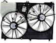 2019 Toyota Highlander - 2-Piece Kit Radiator Fan 2.7L 4Cyl, Dual fan,  Includes (1) A/C Condenser and (1) Radiator Fan