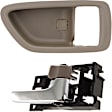2-Piece Kit Front or Rear, Passenger Side Interior Door Handle, Includes (1) Door Handle Trim and (1) Interior Door Handle