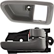 2-Piece Kit Front or Rear, Passenger Side Interior Door Handle, Includes (1) Door Handle Trim and (1) Interior Door Handle