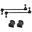 4-Piece Kit Front Sway Bar Link, Includes (2) Sway Bar Bushing and (2) Sway Bar Link