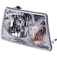 2001 Ford Ranger - 6-Piece Kit Driver and Passenger Side Halogen Headlight, With bulb(s), OE Replacement,  Includes (2) Corner Light, (2) Headlight, and (2) Tail Light