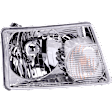 2001 Ford Ranger - 6-Piece Kit Driver and Passenger Side Halogen Headlight, With bulb(s), OE Replacement,  Includes (2) Corner Light, (2) Headlight, and (2) Tail Light
