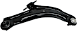 8-Piece Kit Front Suspension Kit, Includes (2) Control Arm, (2) Sway Bar Link, (2) Tie Rod End, and (2) Wheel Hub
